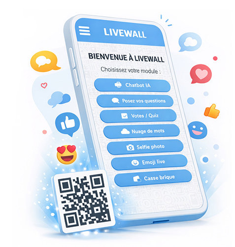 Webapp interactive Livewall